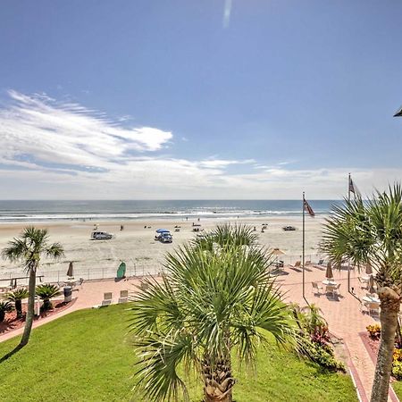 Daytona Beach Studio With Oceanfront Balcony And Pool! Экстерьер фото