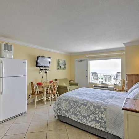 Daytona Beach Studio With Oceanfront Balcony And Pool! Экстерьер фото
