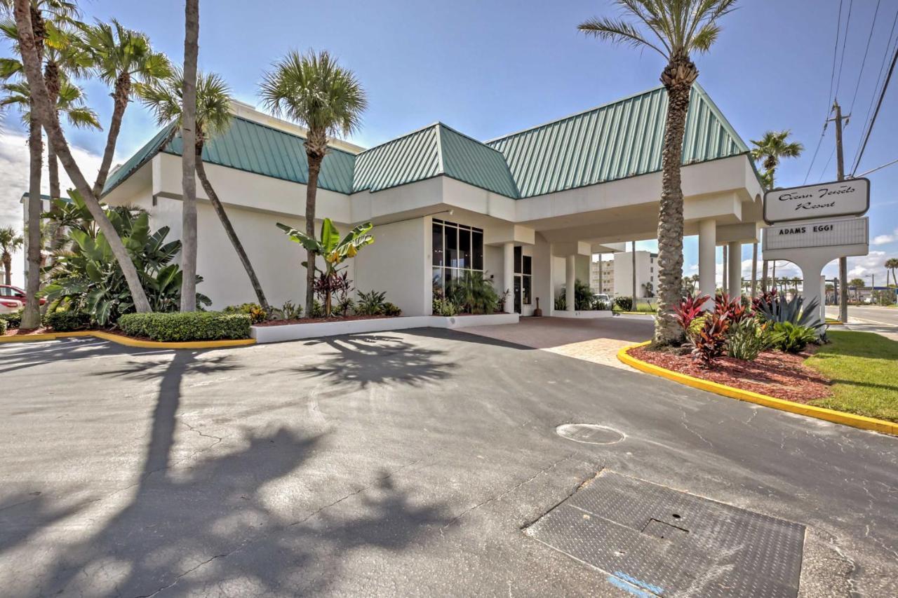 Daytona Beach Studio With Oceanfront Balcony And Pool! Экстерьер фото