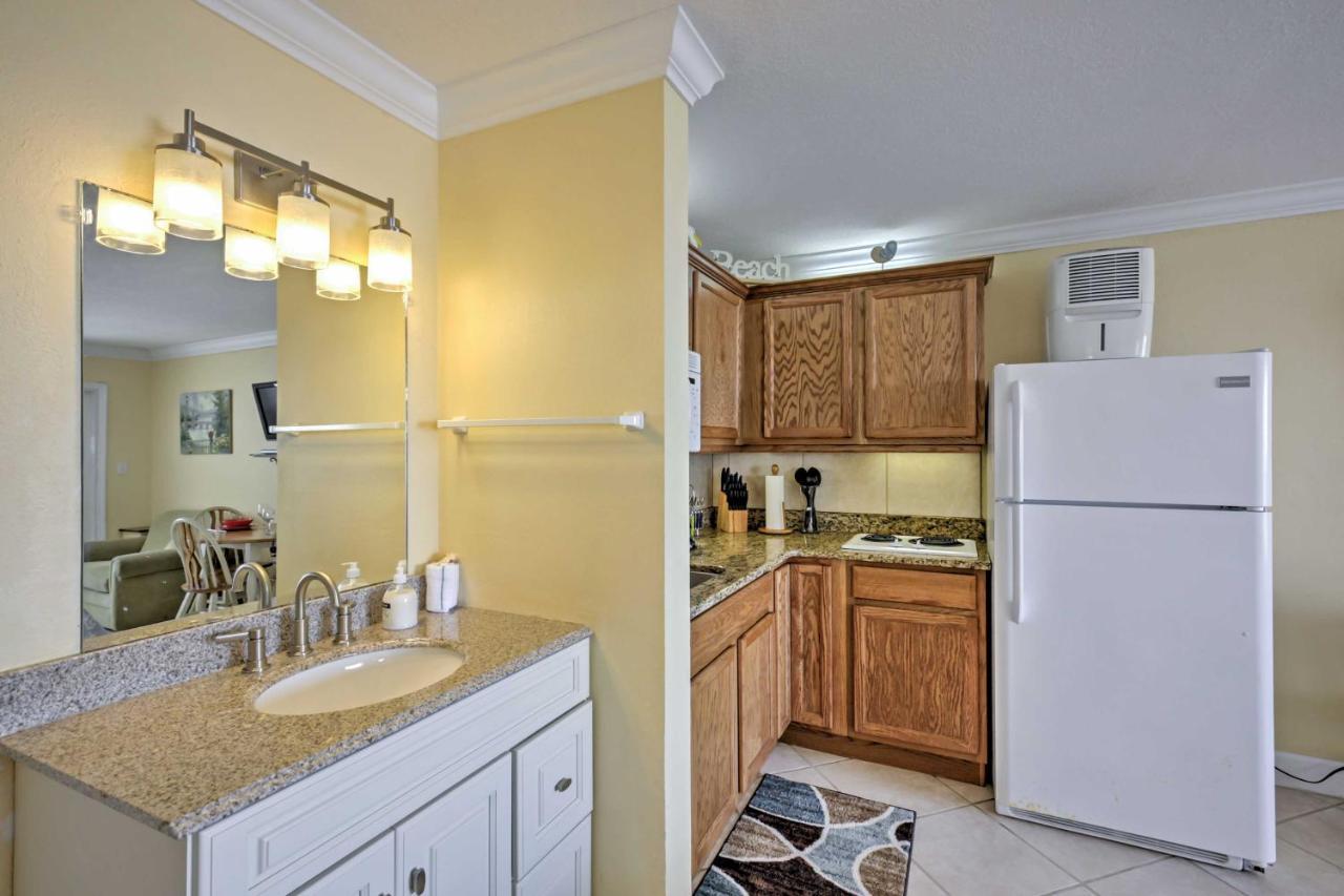 Daytona Beach Studio With Oceanfront Balcony And Pool! Экстерьер фото