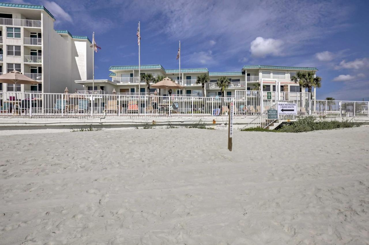 Daytona Beach Studio With Oceanfront Balcony And Pool! Экстерьер фото